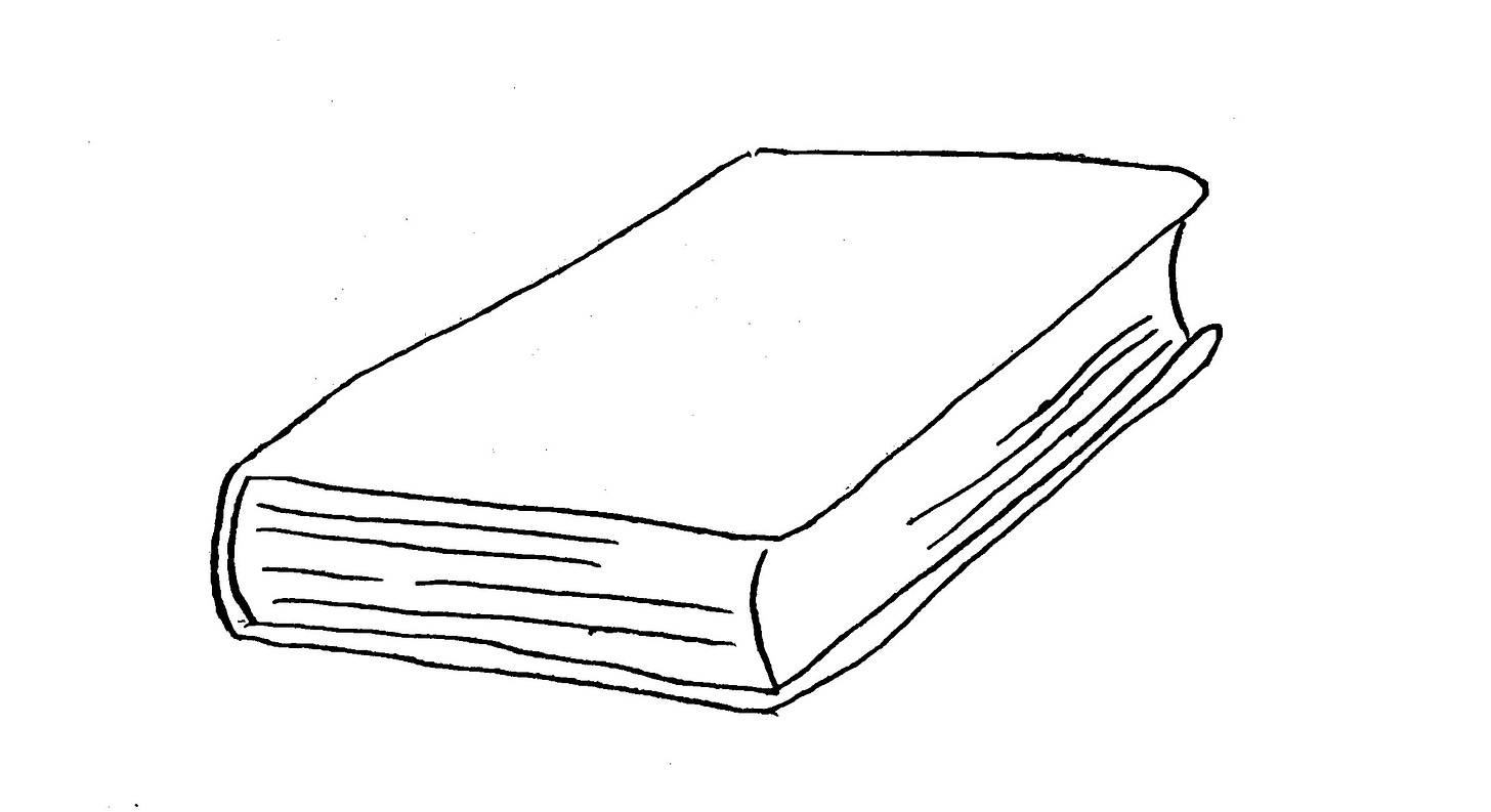 a simple line drawing of a book a simple line drawing of a book
