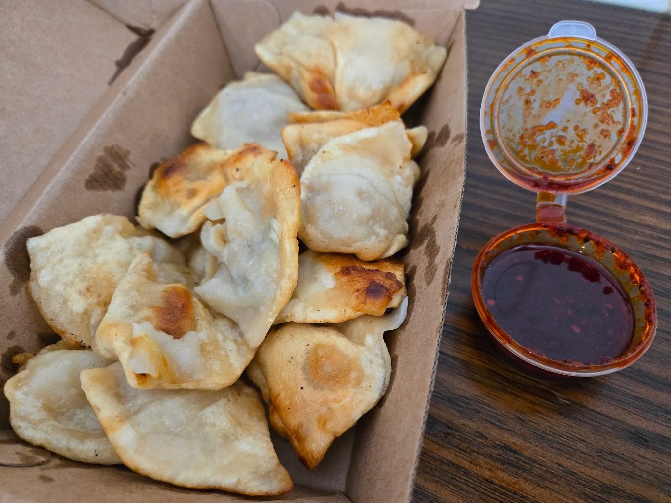 Photo of pork dumplings Photo of pork dumplings