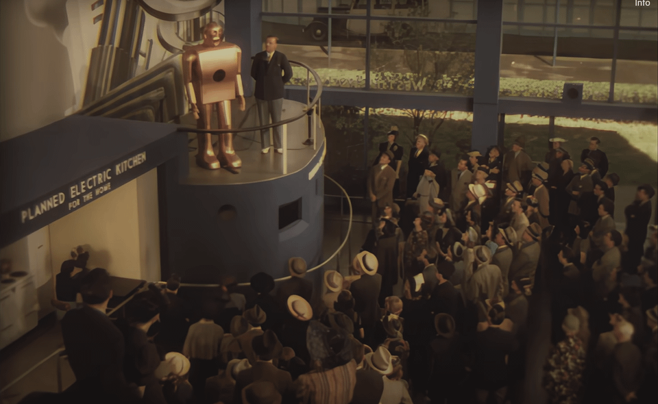 Elektro the robot from the 1939 world's fair : RetroFuturism