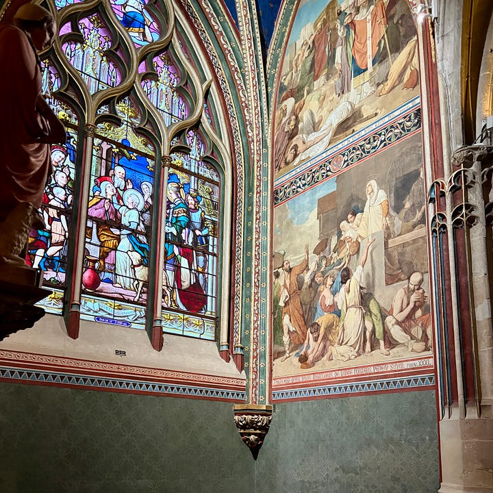 Saint Severin Stained Glass
