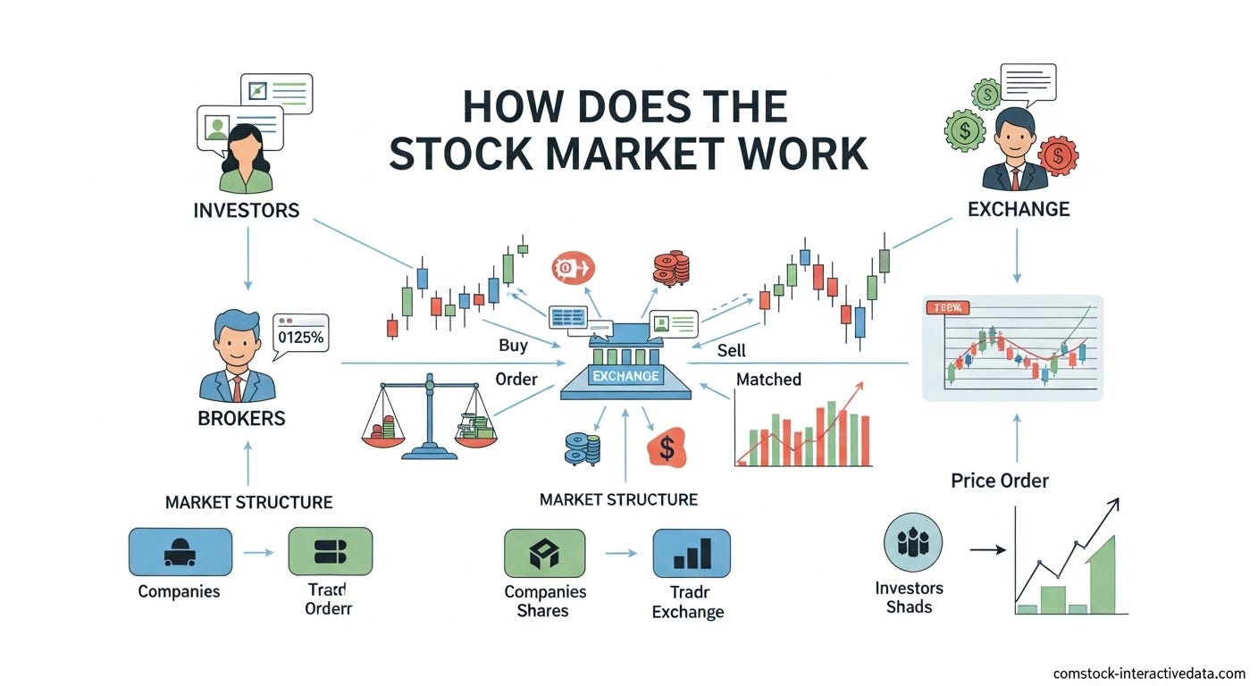How Does the Stock Market Work (August 2026) A Beginner's Guide How Does the Stock Market Work (August 2026) A Beginner's Guide