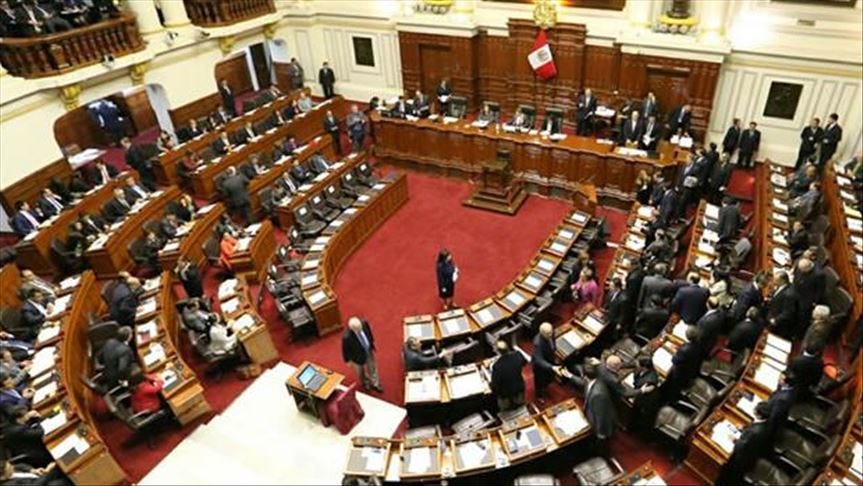 Convocan pleno del Congreso peruano para discutir pedido de confianza del  Gobierno
