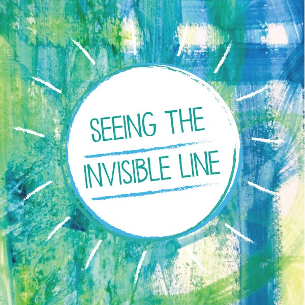 Seeing The Invisible Line by Elizabeth Hitchman