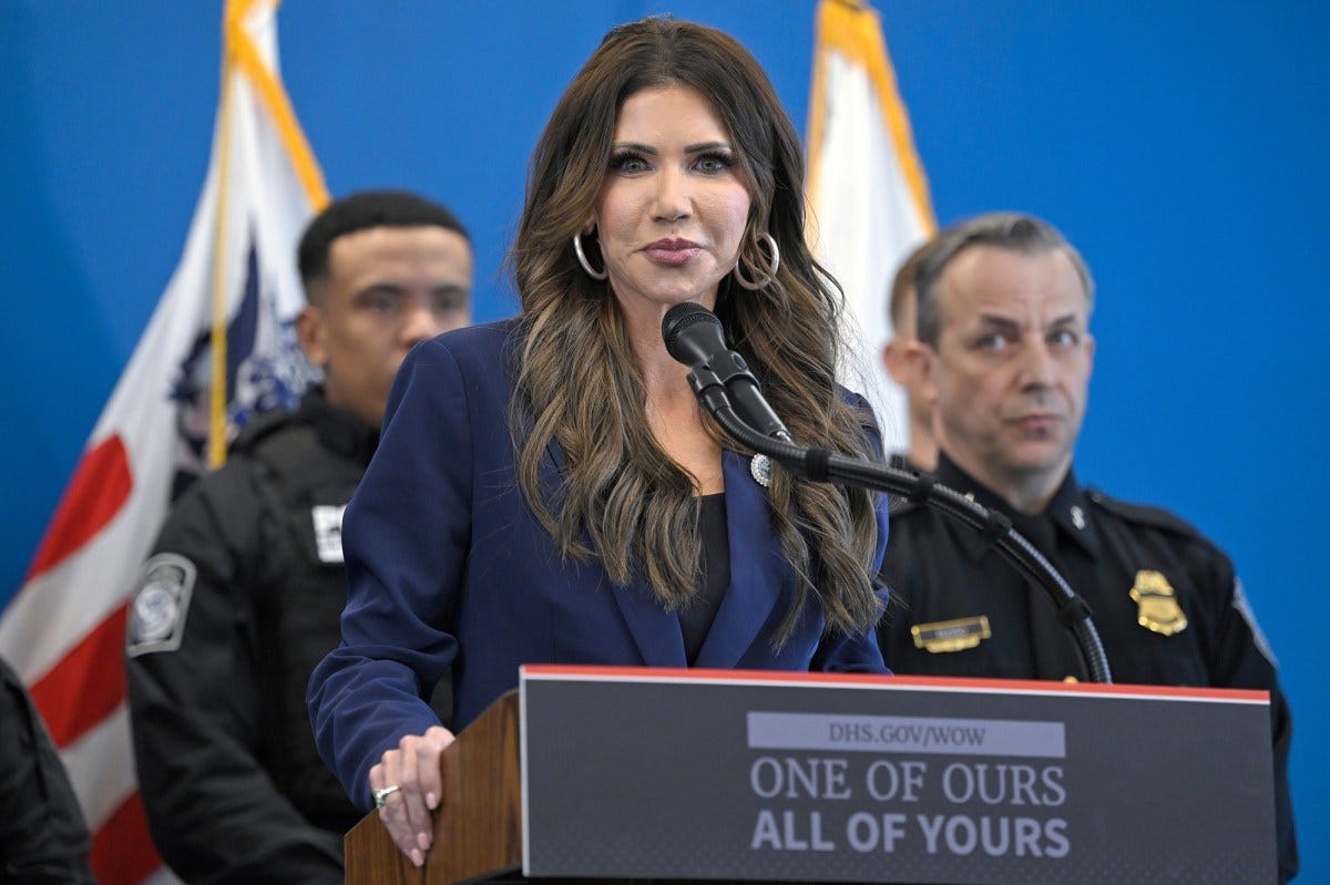 Noem Attempts to Distract From ICE Execution - The American Prospect