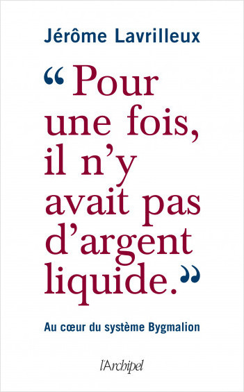 Pour une fois, il n'y avait pas d'argent liquide