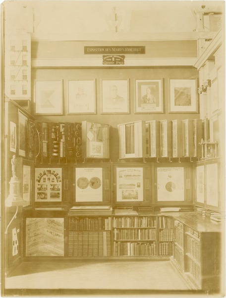 Exposition des Nègres d'Amerique, Exposition Universelle, Paris 1900, 1900