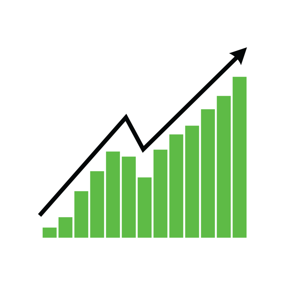 Graph going up increase business chart transparent background 46635763 PNG