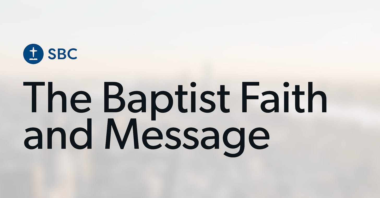 FIRST-PERSON: Southern Baptist churches, confessional statements and  cooperation | Baptist Press