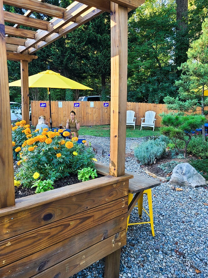 Bobby Boy Bakeshop outdoor seating