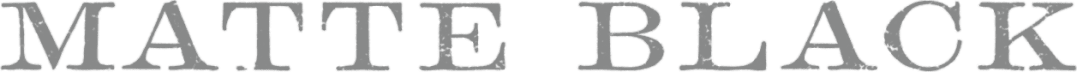 Matte Black