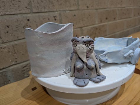 Clay play with Rebecca Prince