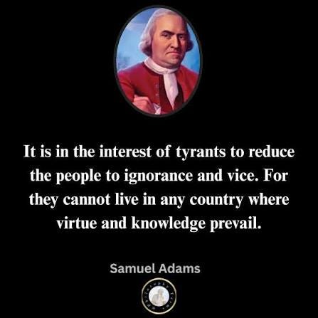 This quote by American Founding Father Samuel Adams emphasizes that the survival of a free society depends entirely on the character and education of its citizens. Here is an explanation of its This quote by American Founding Father Samuel Adams emphasizes that the survival of a free society depends entirely on the character and education of its citizens. Here is an explanation of its