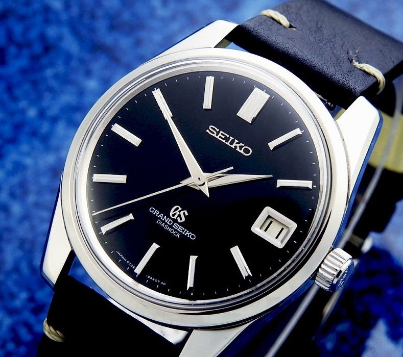 GRAND SEIKO グランド セイコー 5722-9990 Steel , 獅子メダル メンズ 手巻き(美品、OH済み )