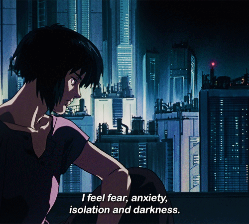 #ghost in the shell from there are no puppy eyes