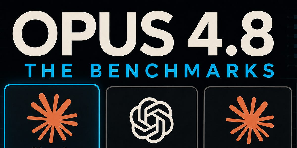 Opus 4.8 scored 81 in my benchmark. I still wouldn't default to it. (The full breakdown + Nate's Community Slack)