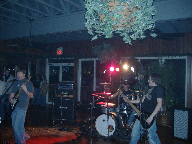 These three guys, Falling From Failure, played some really good hard stuff, too. These three guys, Falling From Failure, played some really good hard stuff, too.