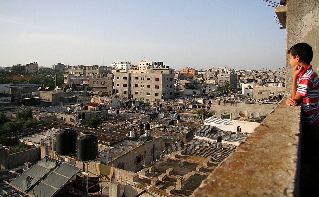 A father in Gaza