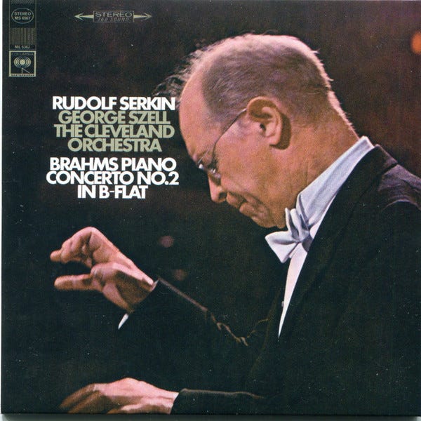 Brahms, Rudolf Serkin, George Szell, The Cleveland Orchestra - Piano ...