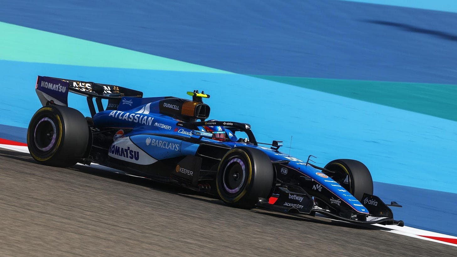 In Photos: Day 1 of Bahrain testing 2026 | Atlassian Williams F1 Team