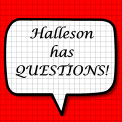 Halleson Has QUESTIONS! logo