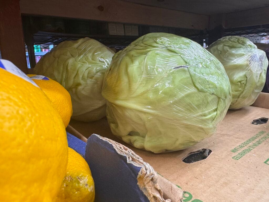 Salad greens for sale at a bodega in Astoria, New York. The number of cases of cyclosporiasis has more than doubled to over 4,173 cases across 41 states this week. (Photo by Shalina Chatlani/ Stateline) Salad greens for sale at a bodega in Astoria, New York. The number of cases of cyclosporiasis has more than doubled to over 4,173 cases across 41 states this week. (Photo by Shalina Chatlani/ Stateline)