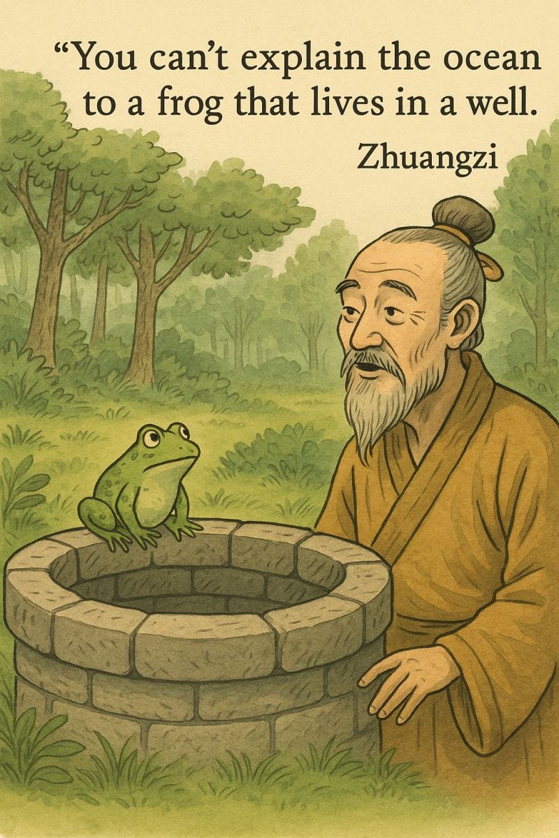 A cartoon of a person and a frog

AI-generated content may be incorrect.