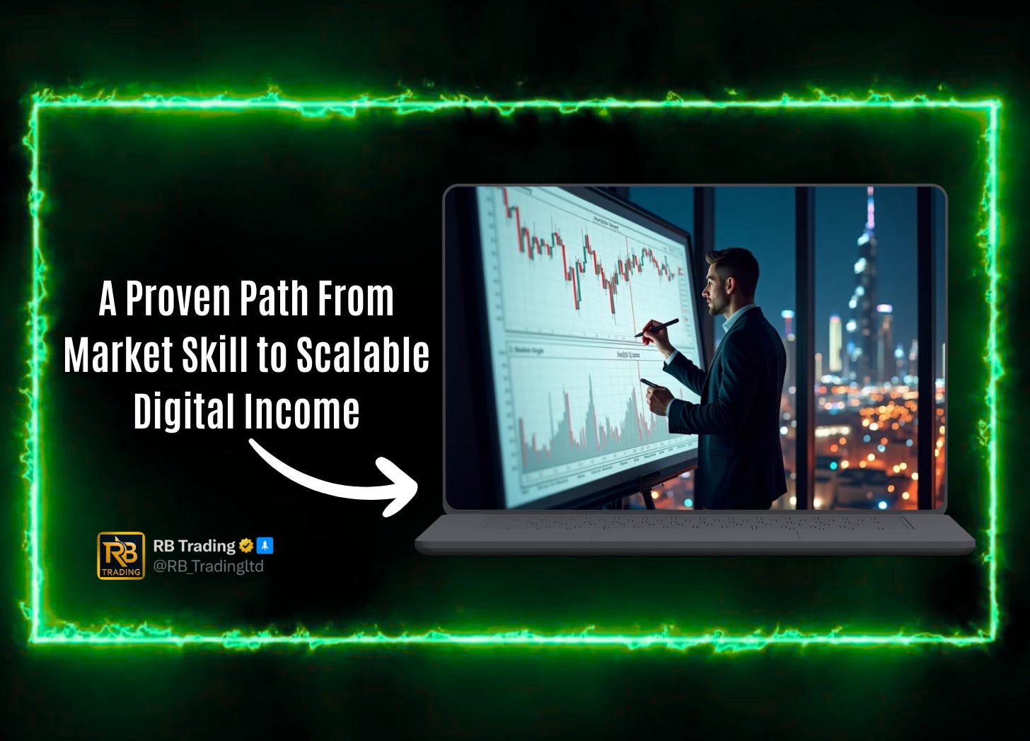How to Build an Online Wealth Engine Through Trading and Content