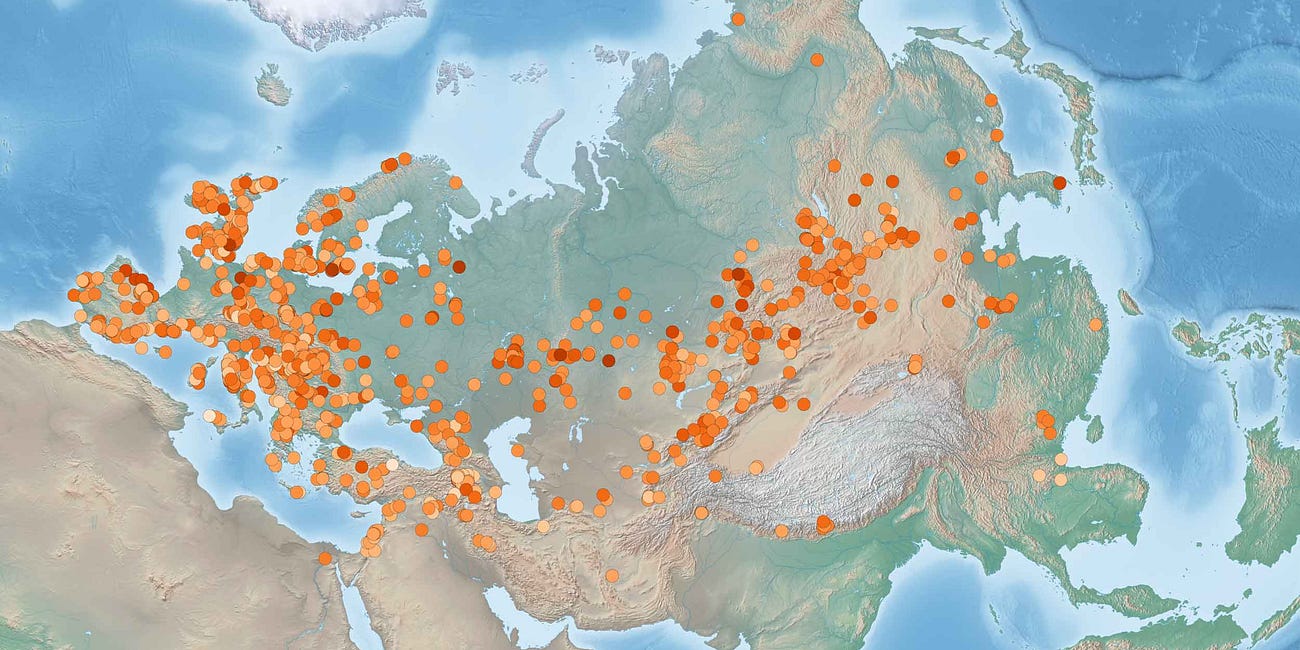 Tracing the wave of Neanderthal-modern interactions