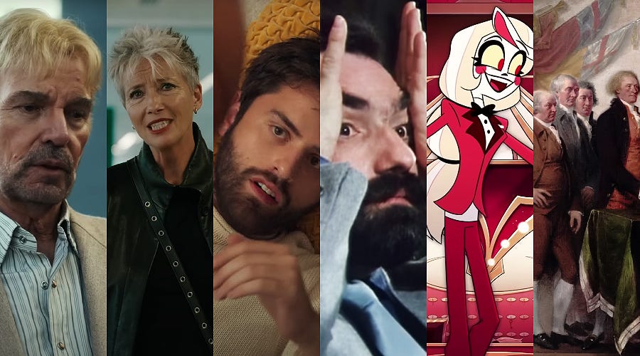 TV Trailers of the Week: Landman: S2, Down Cemetery Road, Hal & Harper, Mr. Scorsese, Hazbin Hotel: S2, The American Revolution and More