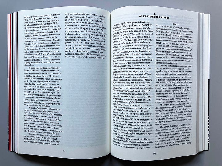 Page spreads from ‘Biting the hand’