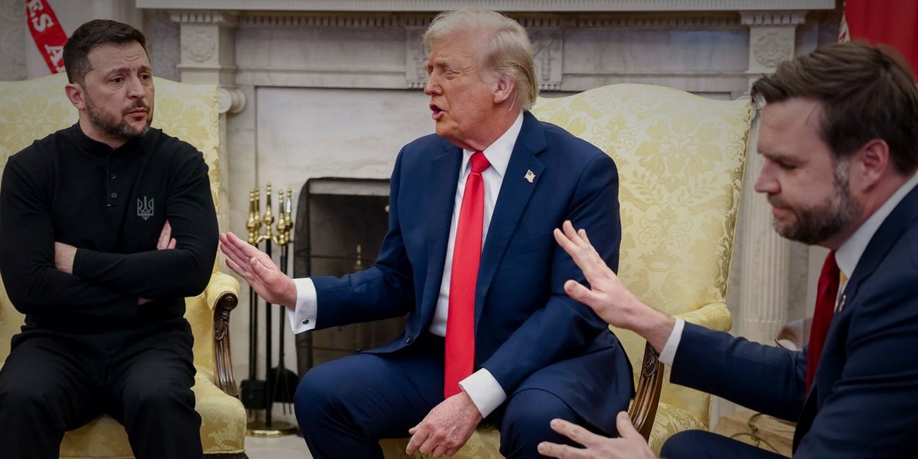 TRUMP’S PUBLIC HUMILIATION OF A WARTIME ALLY