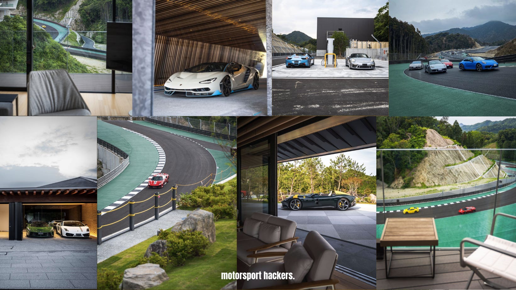 A Race Track and Luxury, what more do you need?
