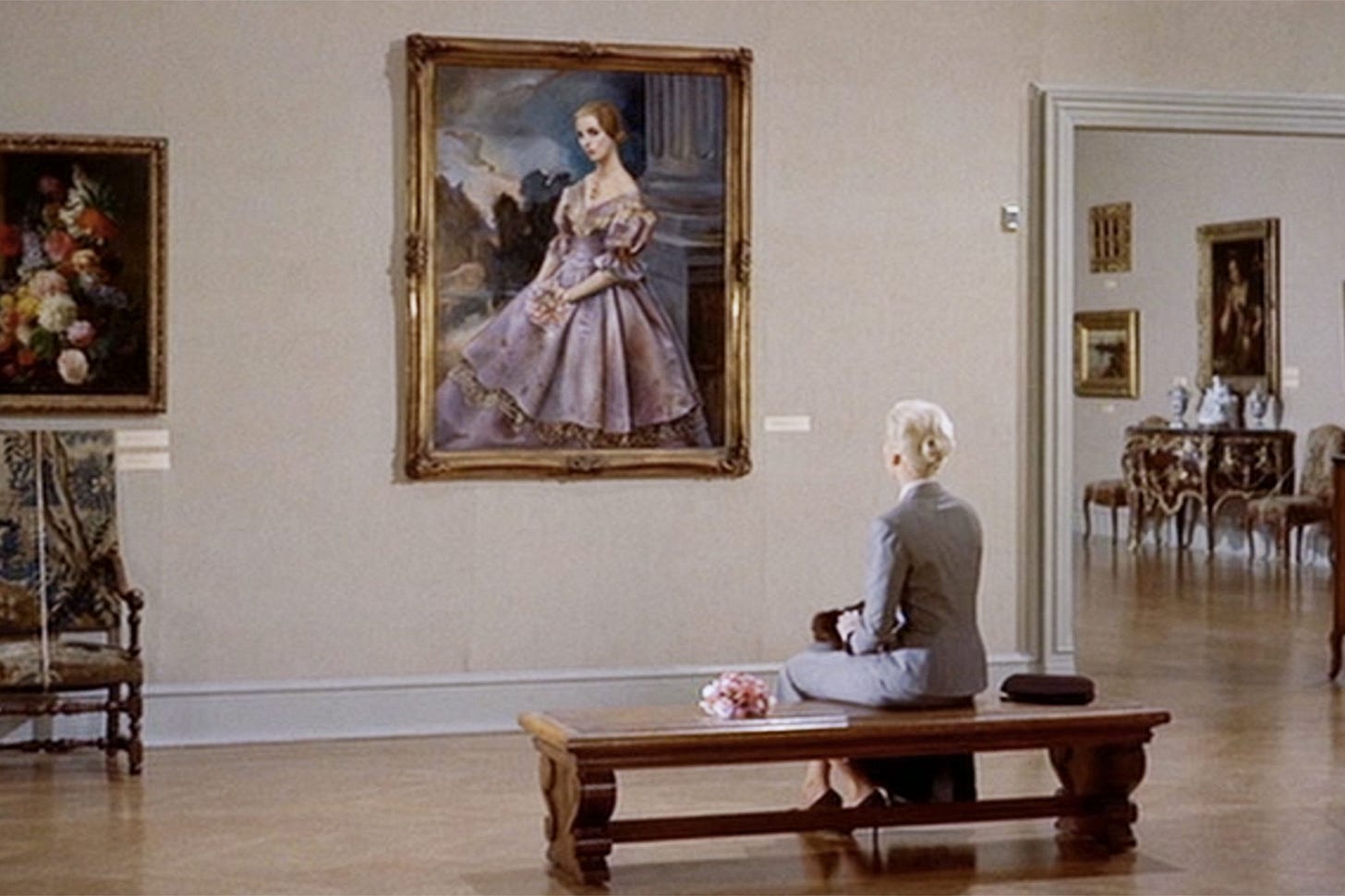 A portrait was hung in the Legion of Honor for 'Vertigo.' No one's seen it  since.