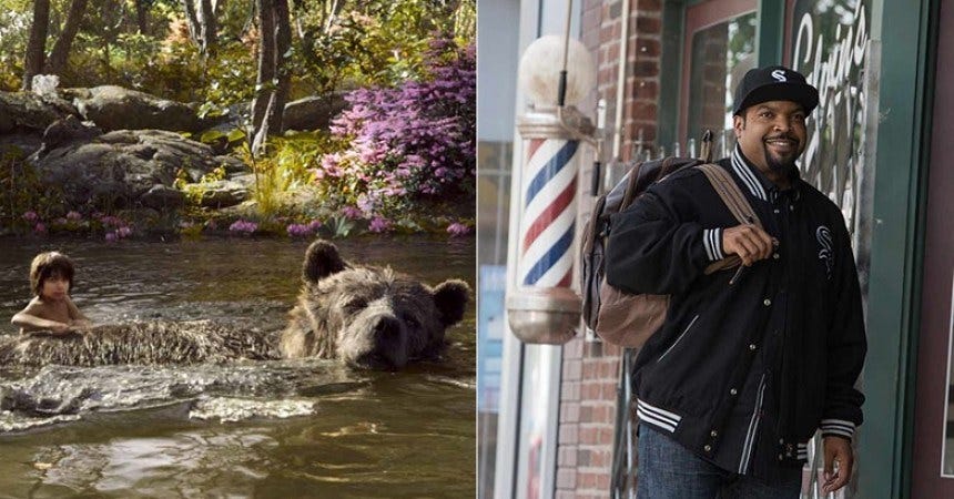 It's a 'Jungle Book' box office weekend biting into 'Barbershop the next cut' 2016 images It's a 'Jungle Book' box office weekend biting into 'Barbershop the next cut' 2016 images