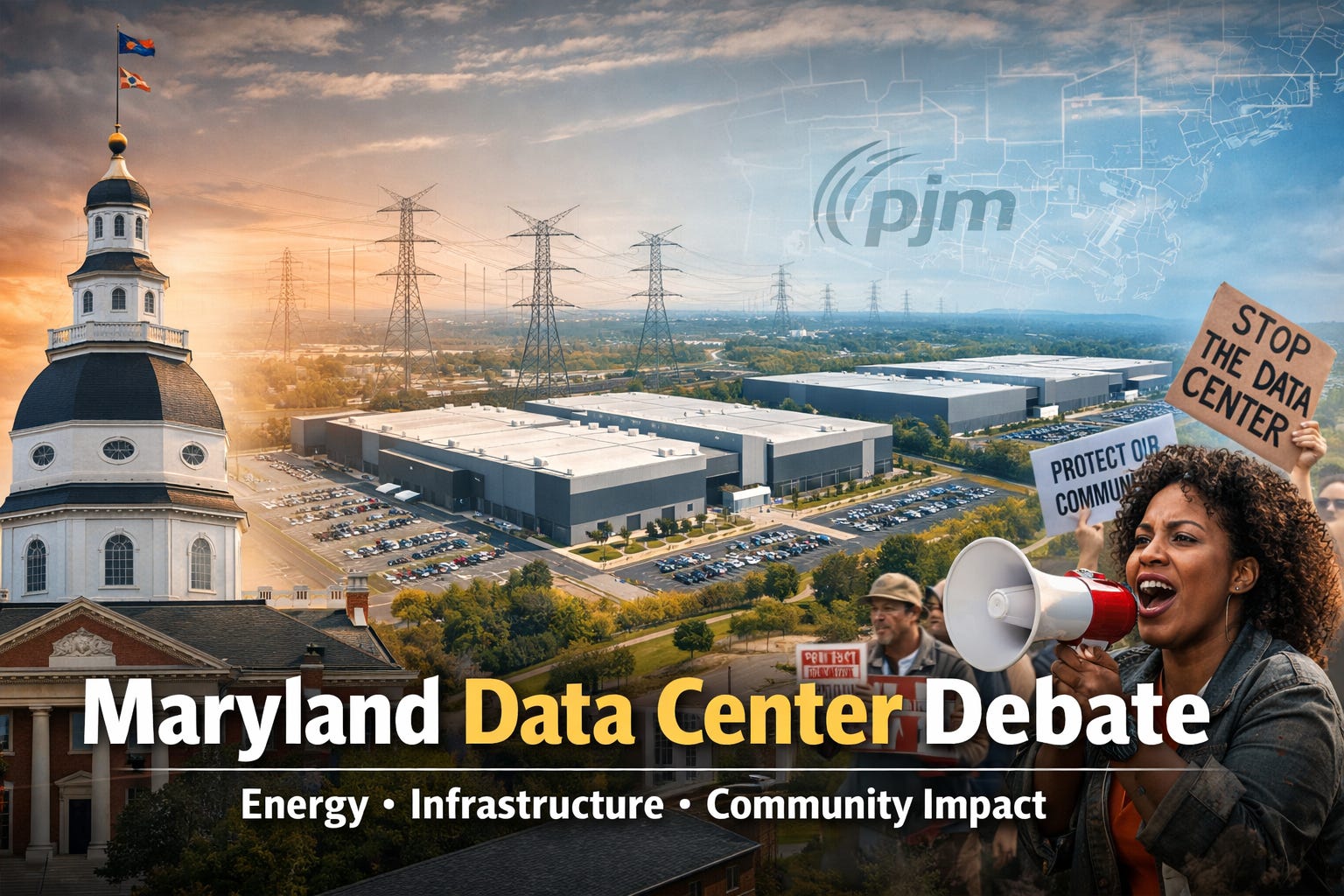 Maryland Weighs Statewide Oversight as Data Center Boom Tests Grid ...