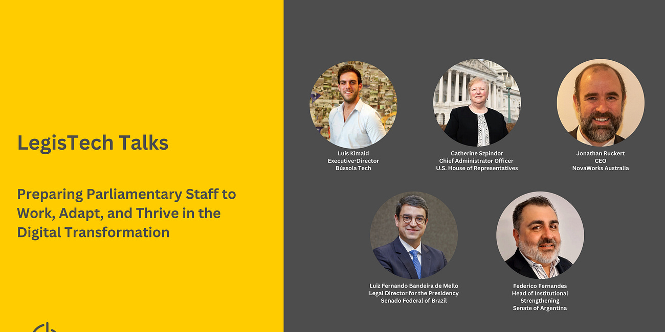 Preparing Parliamentary Staff to Work, Adapt, and Thrive in the Digital Transformation