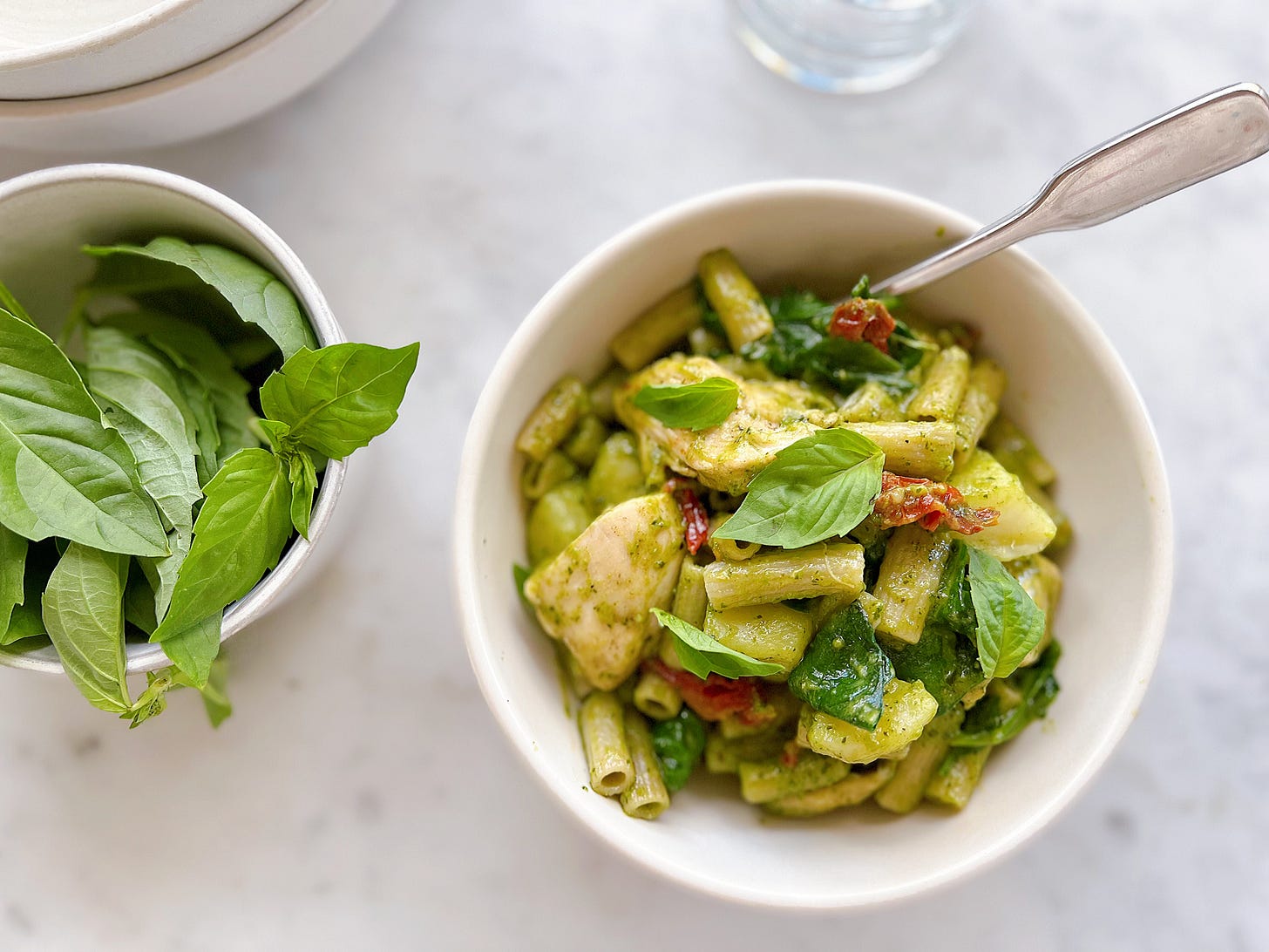 gluten free instant pot pesto pasta