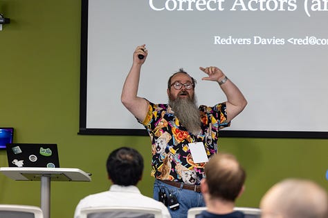 A few moments from the 2025 Carolina Code Conference