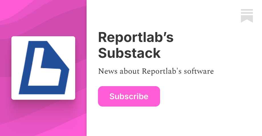 Reportlab’s Substack | Substack