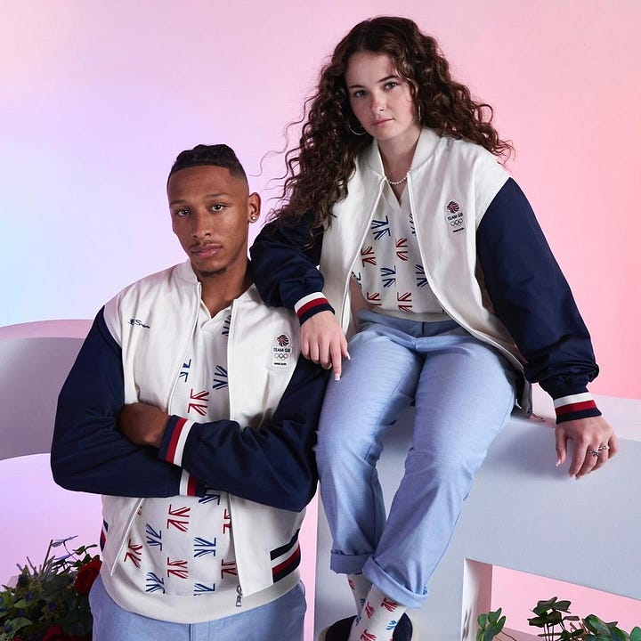 Opening and Closing Ceremony Uniforms by Ben Sherman