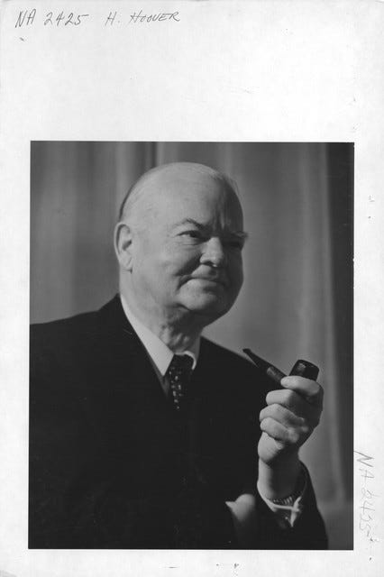 Herbert Hoover at 90