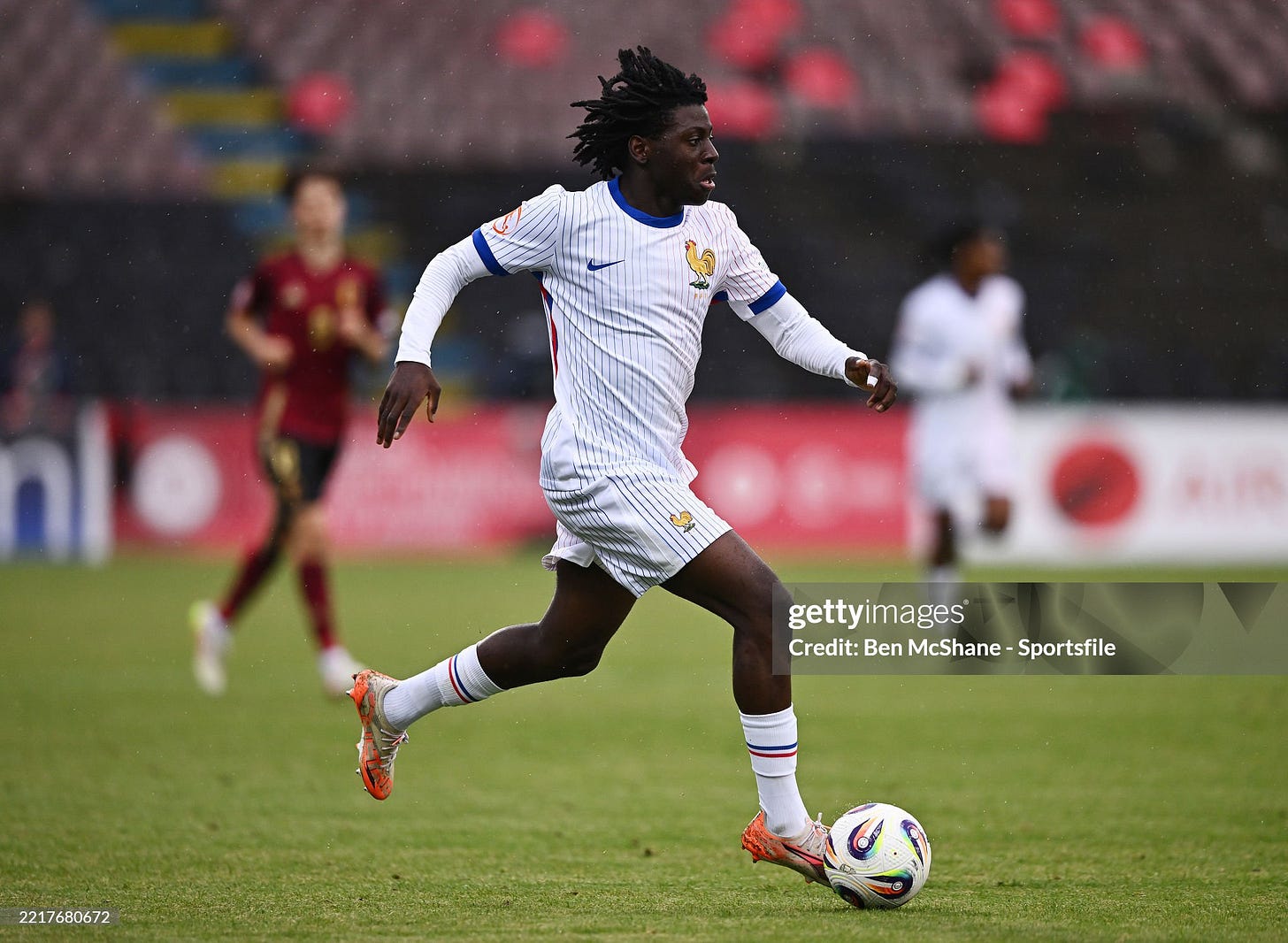 France v Belgium - UEFA European Under-17 Championship 2024/25 Semi-finals