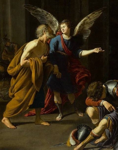 Anton van den Heuvel, 'The Angel Liberating St. Peter from Prison ... Anton van den Heuvel, 'The Angel Liberating St. Peter from Prison ...