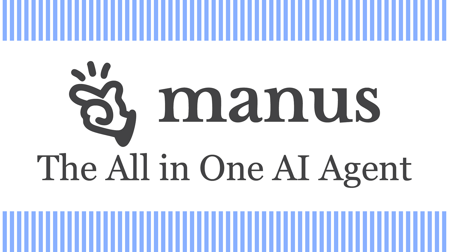 Manus AI - China's Fully Autonomous AI Agent
