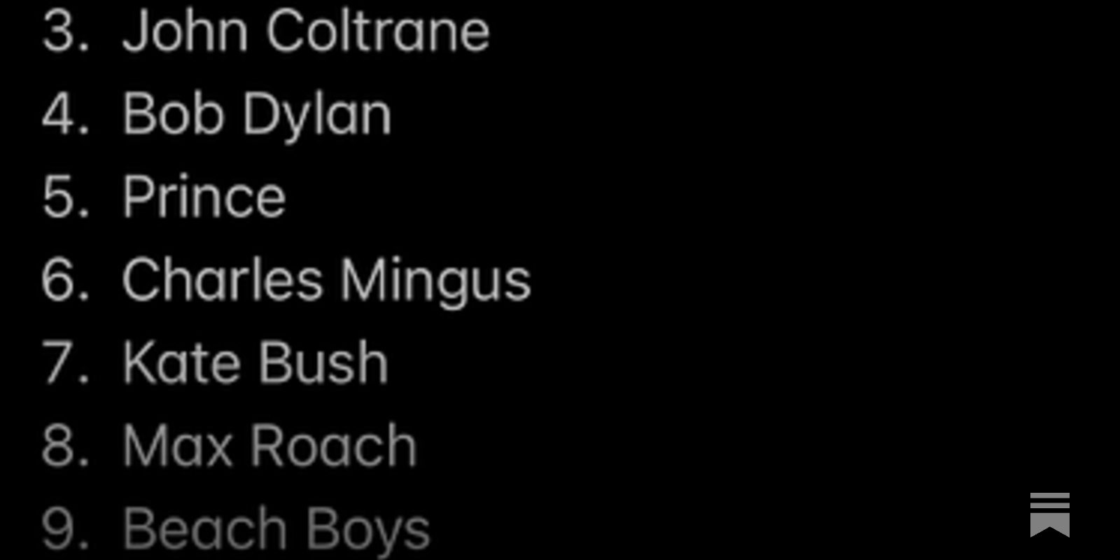 My Top 10 Artists of All Time - by Simon Sweetman