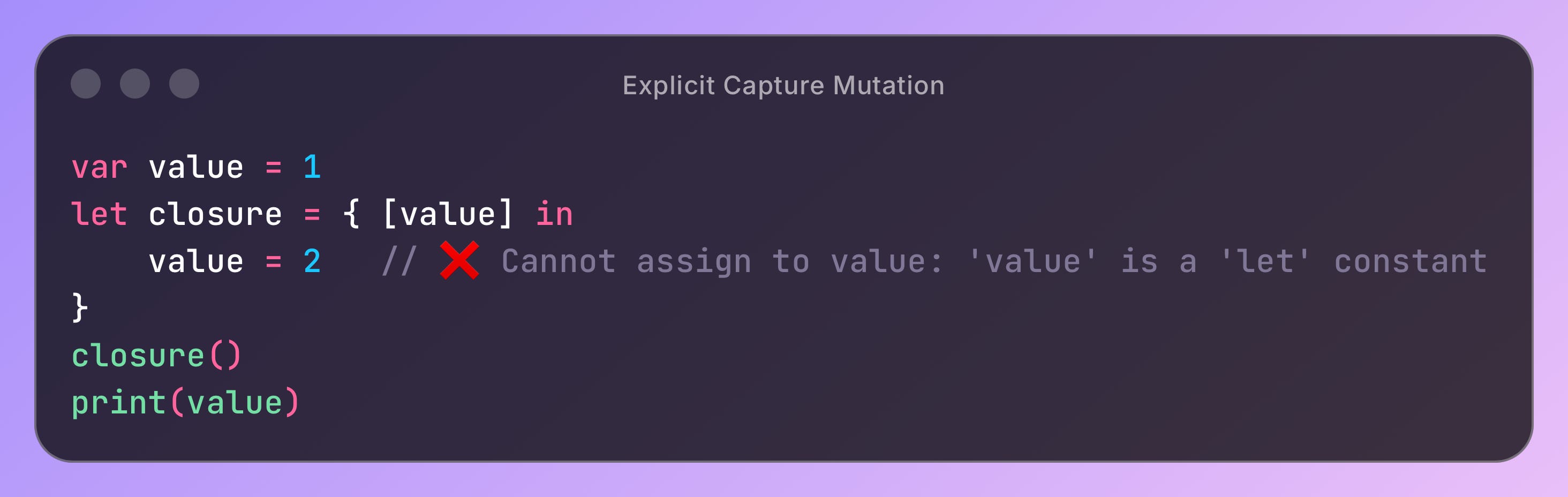 Swift Bits: Closure Capture List - by Anton Gubarenko