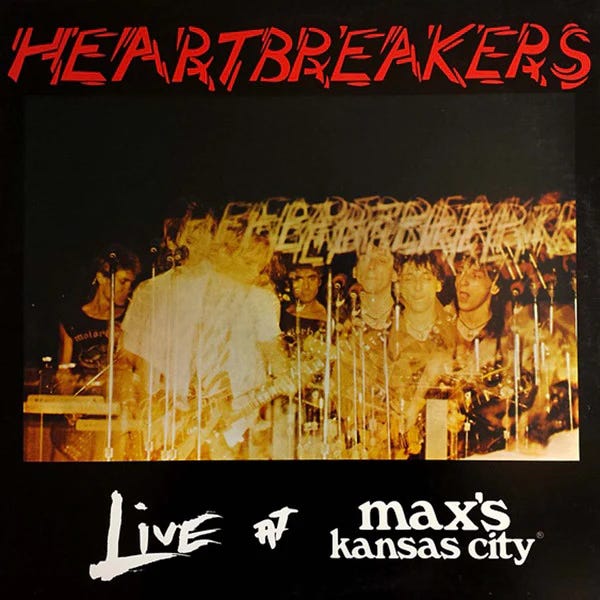 ANARCHY IN THE STUDIO OUTTAKE: The Heartbreakers *Live At Max's