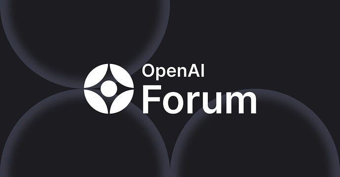 New Announcement | OpenAI Forum - Community - OpenAI Developer Community New Announcement | OpenAI Forum - Community - OpenAI Developer Community