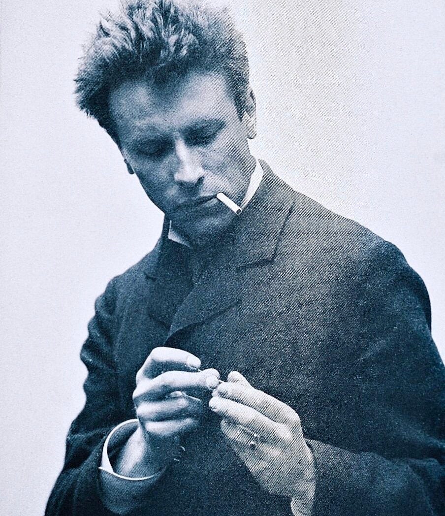 Ludwig Klages, 1902, &nbsp;© DLA Marbach