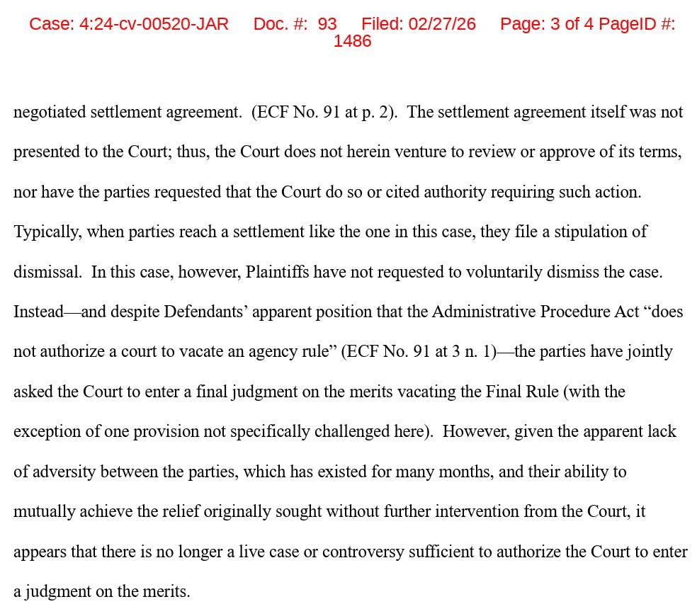 Page 3 of 4 of the court order.